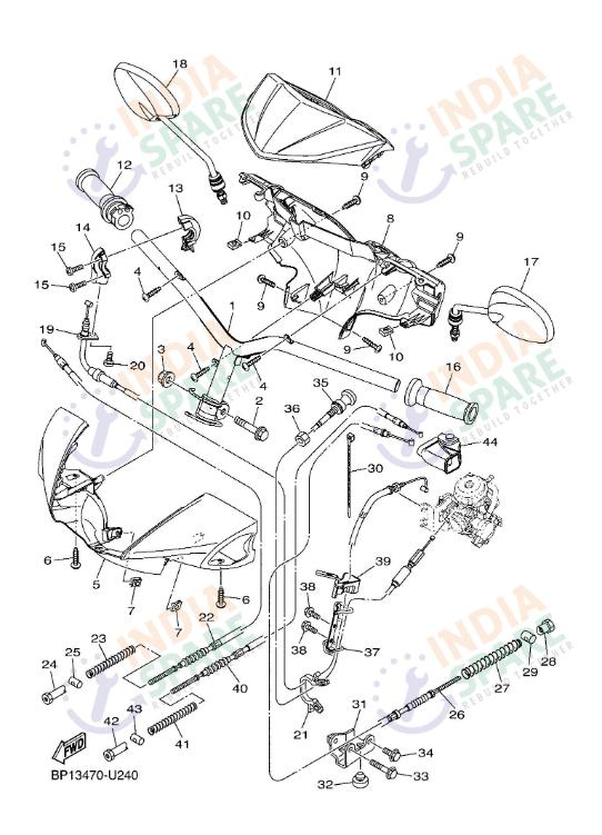 STEERING HANDLE & CABLE